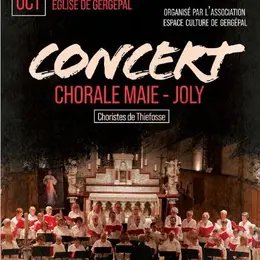 Concert de la chorale Maie-Joly