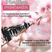 Concert de la Chorale Quid Novi : florilège printanier