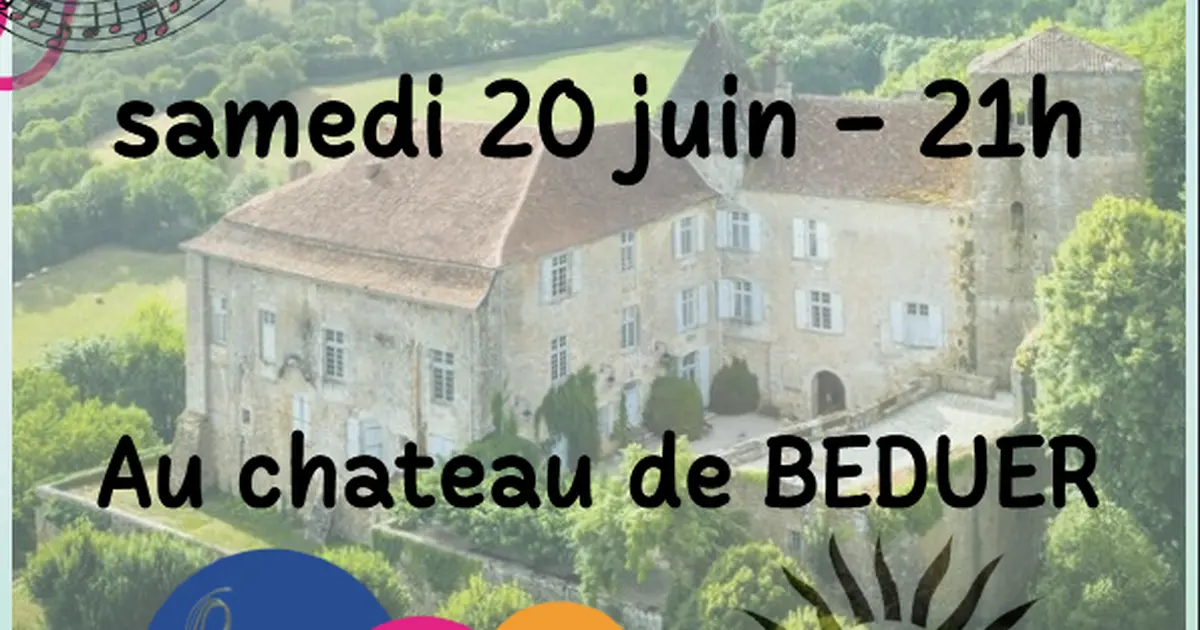 Concert de la Fête de la musique au château de Béduer