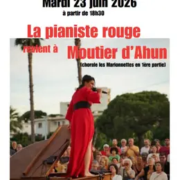 Concert de la pianiste rouge