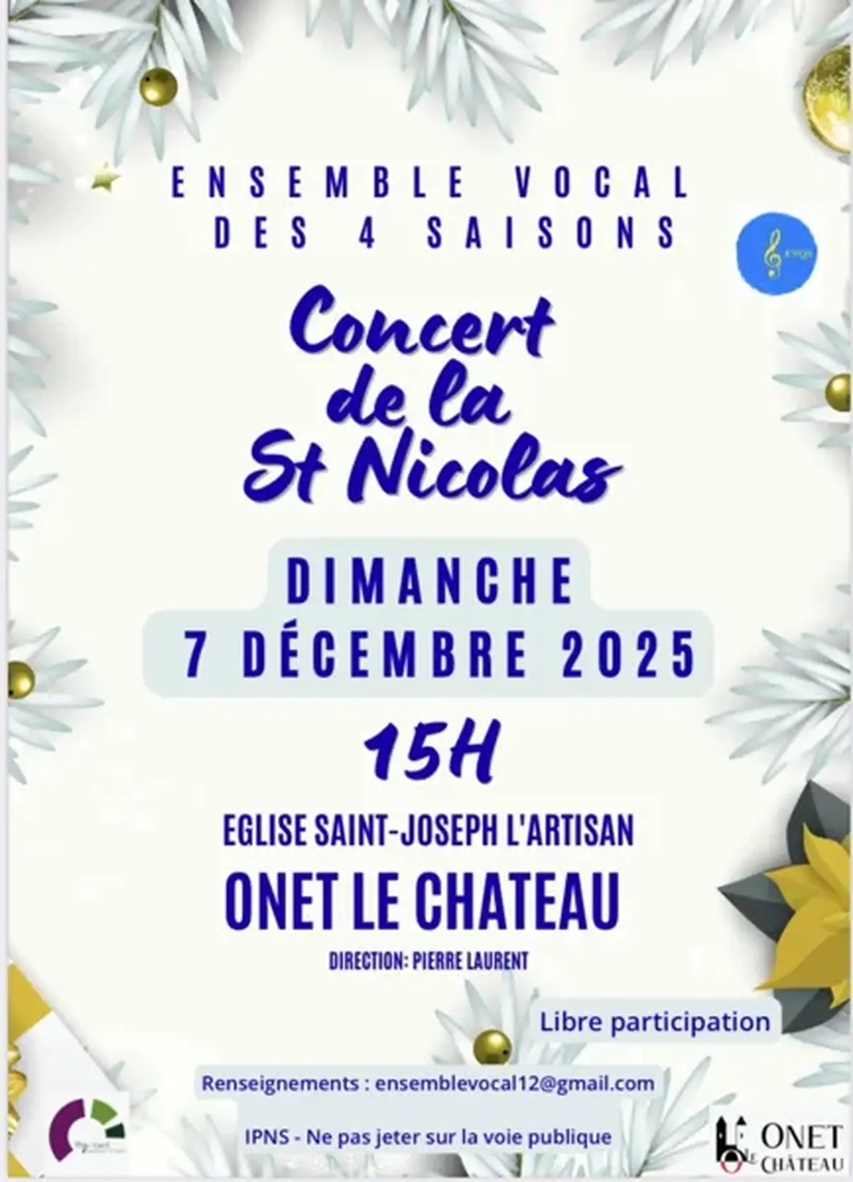 Concert de la St Nicolas