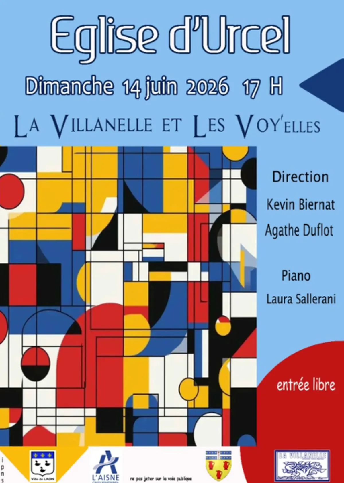 Concert de La Villanelle et les Voy'elles à l'Eglise d'Urcel