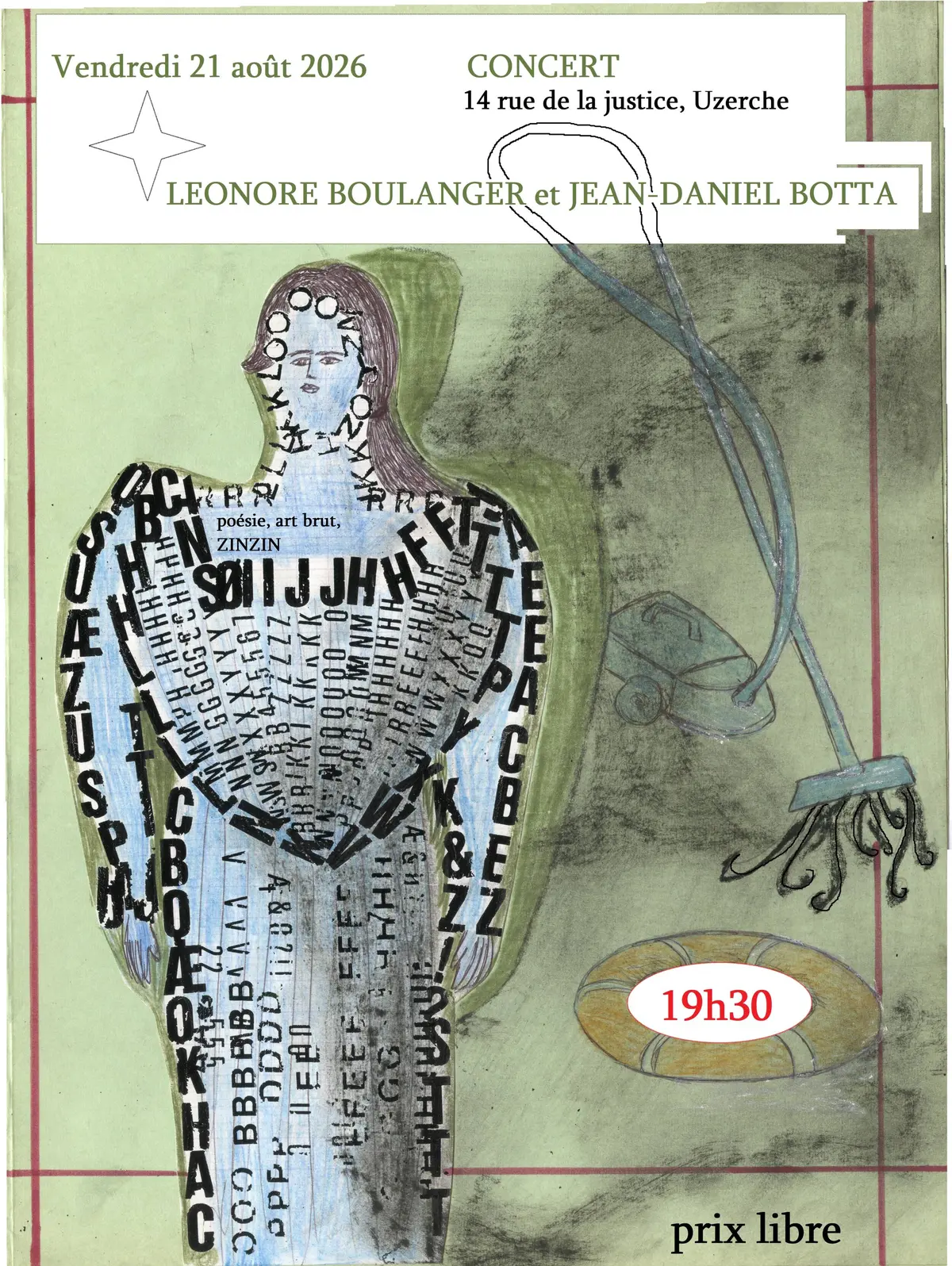 Concert de Léonore Boulanger et Jean-Daniel Botta