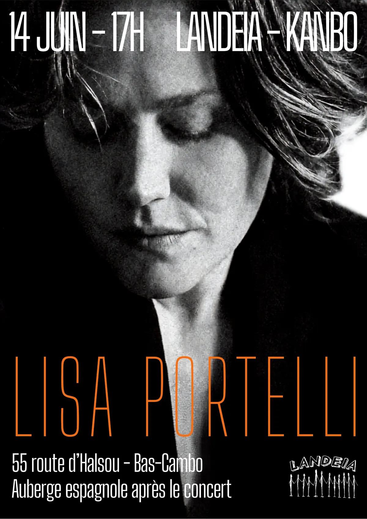 Concert de Lisa Portelli - Album ABSENS