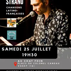 Concert de Louis Strano au Chat Foin à Vassy