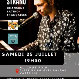 Concert de Louis Strano au Chat Foin à Vassy