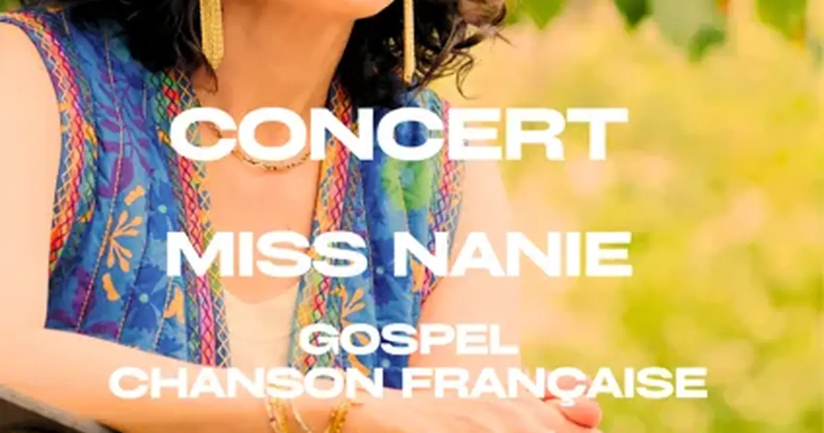 Concert de Miss Nanie à l'église de Brommat
