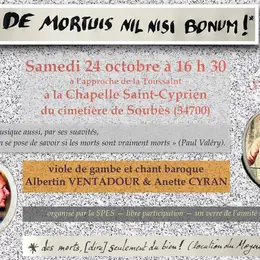 Concert De Mortuis Nil Nisi Bonum