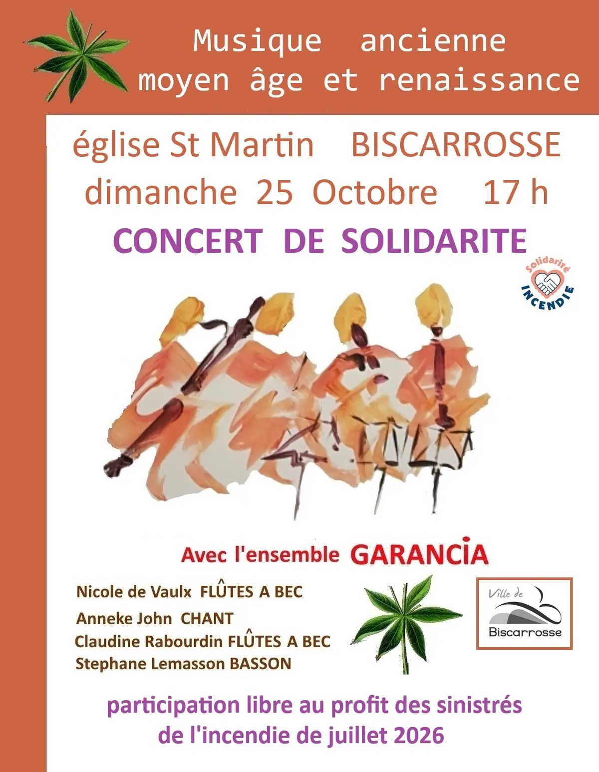 Concert de musique ancienne