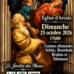 Concert de musique baroque dans l'églsie d'Arcais