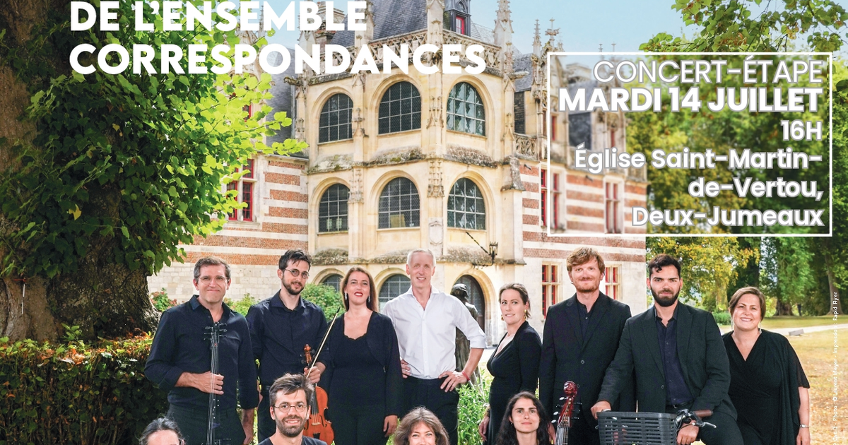 Concert de musique baroque par l’Ensemble Corrrespondances et balade à vélo