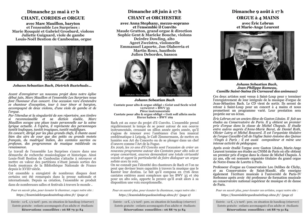 Concert de musique classique