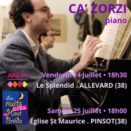 Concert de musique classique au Splendid d'Allevard avec les Nouveaux Pianistes