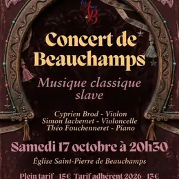 Concert de musique classique slave