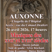 Concert de Musique des XVII et XVIIIème siècles