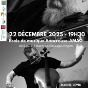 Concert de musique improvisée : Mat Maneri et Daniel Levin