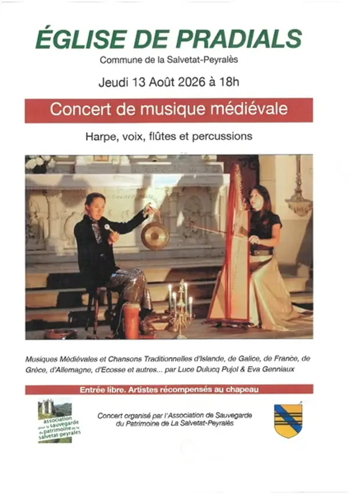 Concert de musique médiévale