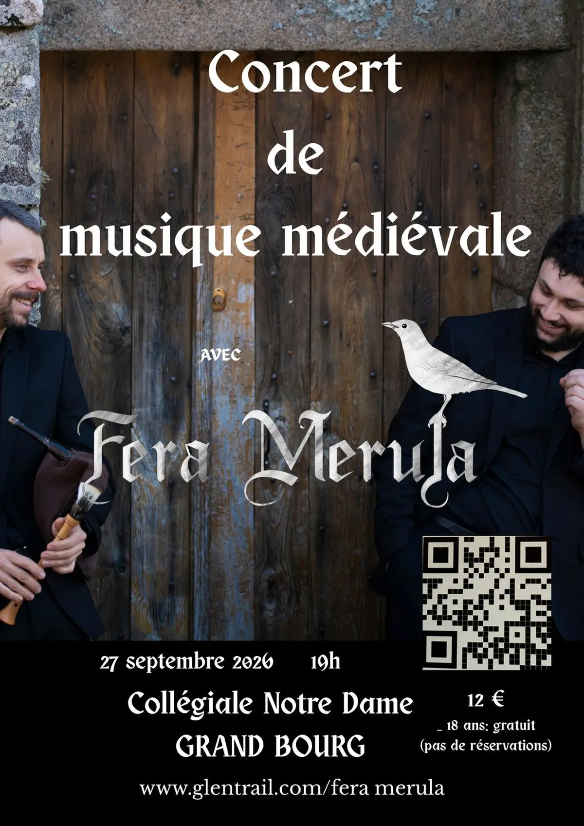 Concert de Musique Médiévale avec FERA MERULA