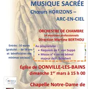 Concert de musique sacrée