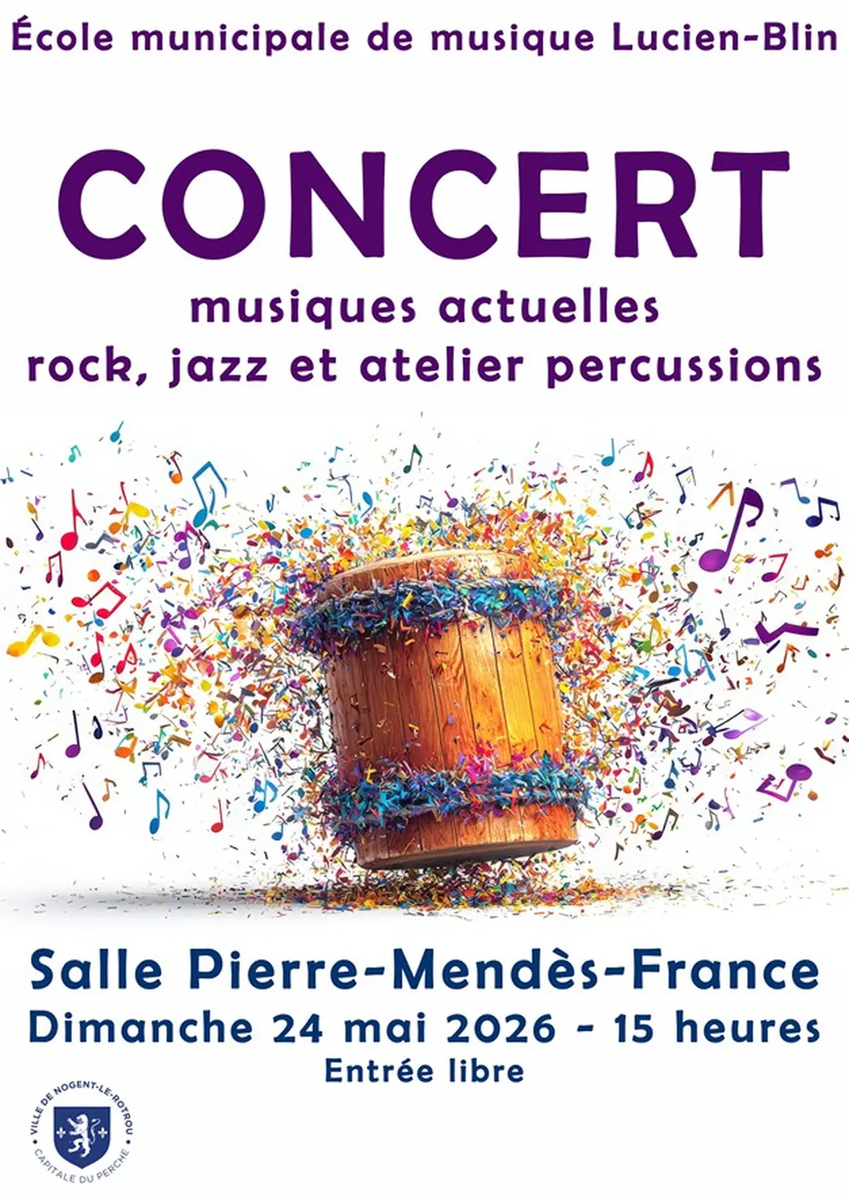 Concert de musiques actuelles