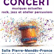 Concert de musiques actuelles