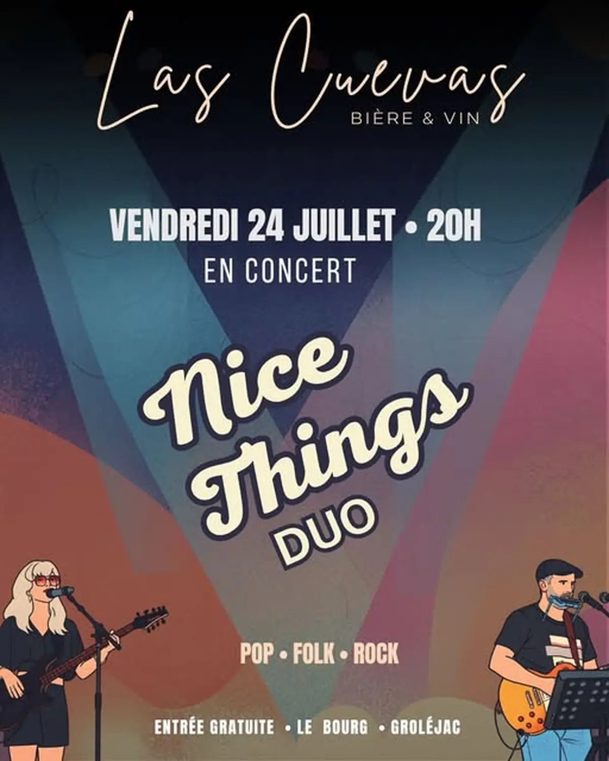 Concert de Nice things duo
