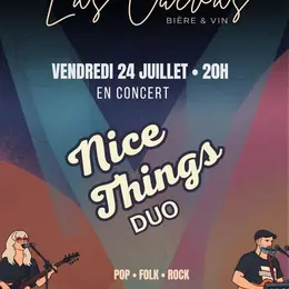 Concert de Nice things duo