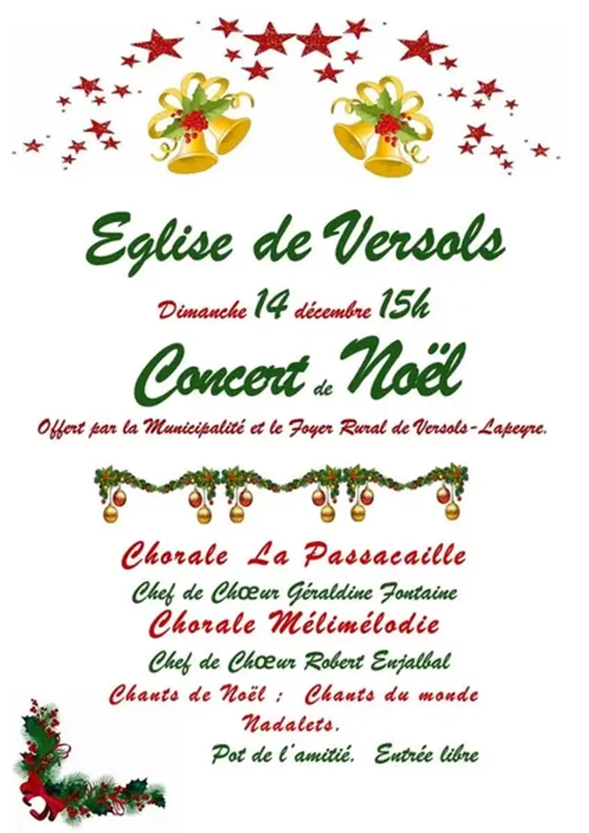 Concert de Noël