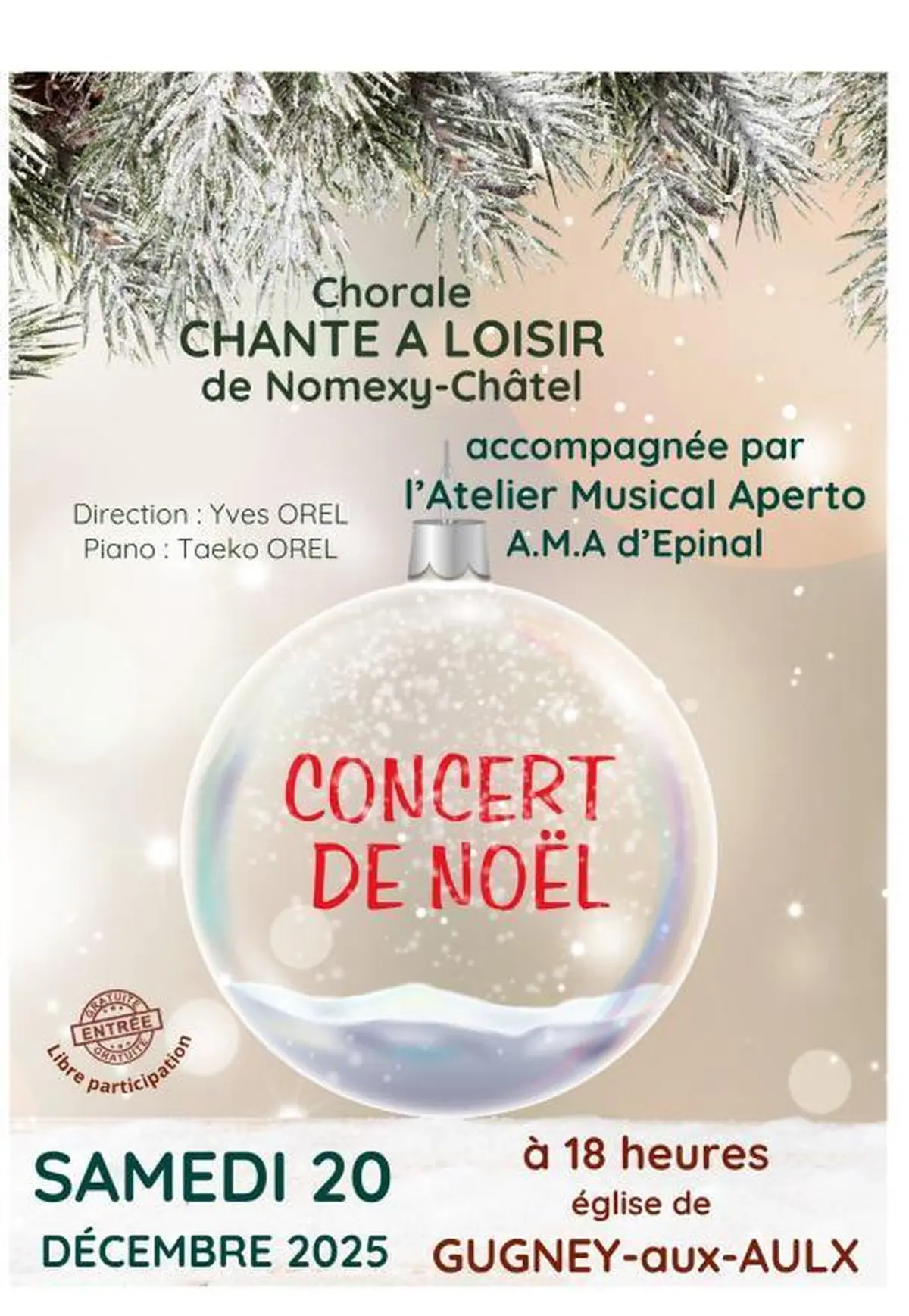 Concert de Noël