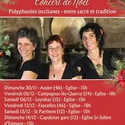 Concert de Noël à Faycelles avec La Soubirane