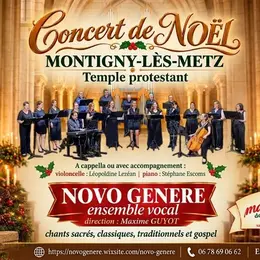 Concert de Noël au temple de Montigny-lès-Metz
