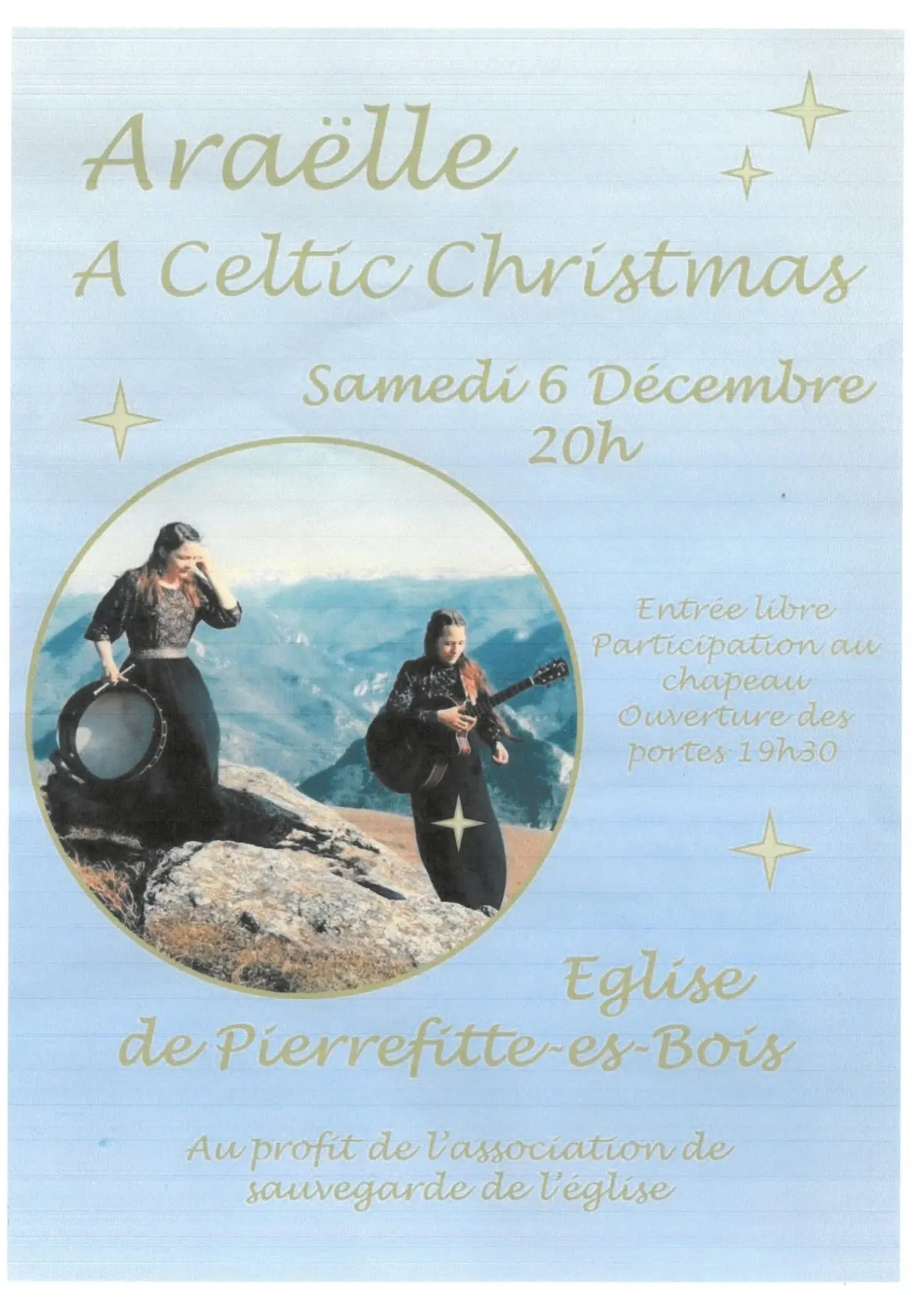 Concert de Noël avec Araëlle : a Celtic Christmas