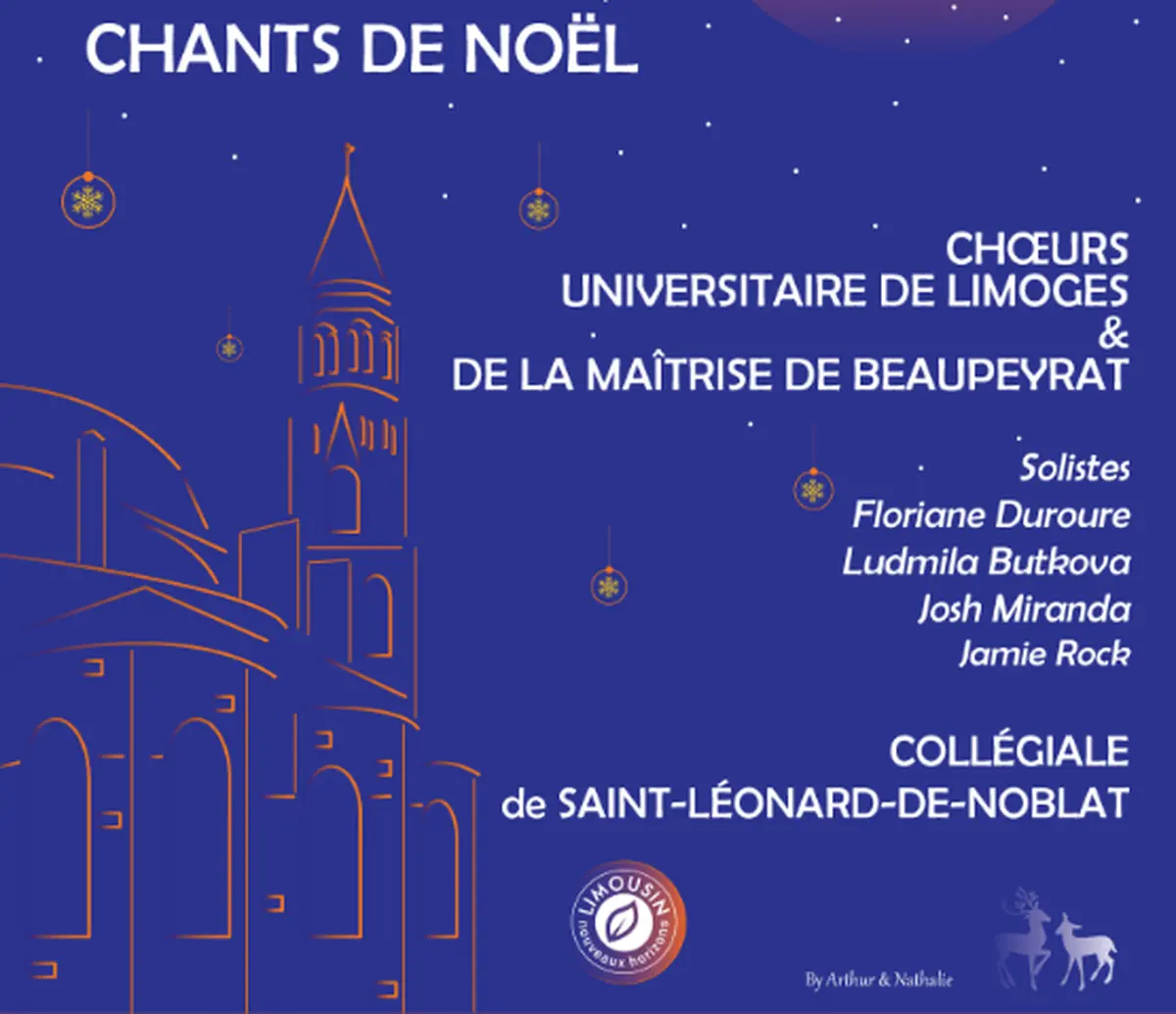 Concert de Noël - Chœur de la maîtrise de Beaupeyrat et chœur universitaire de Limoges