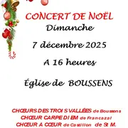 Concert De Noel - Concert Choeurs Des Trois Vallées