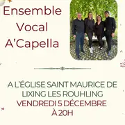 Concert de Noël de l'Ensemble Vocal A'Capella