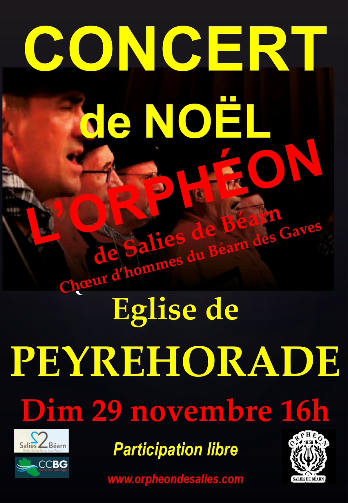Concert de Noël de l'Orphéon