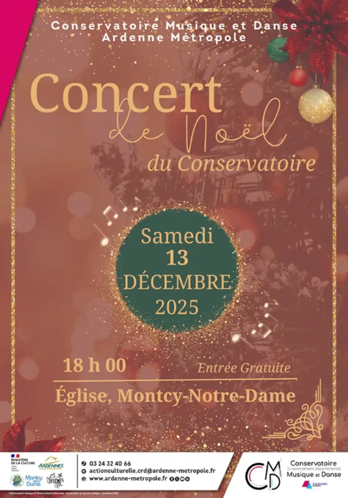 Concert de Noël du conservatoire