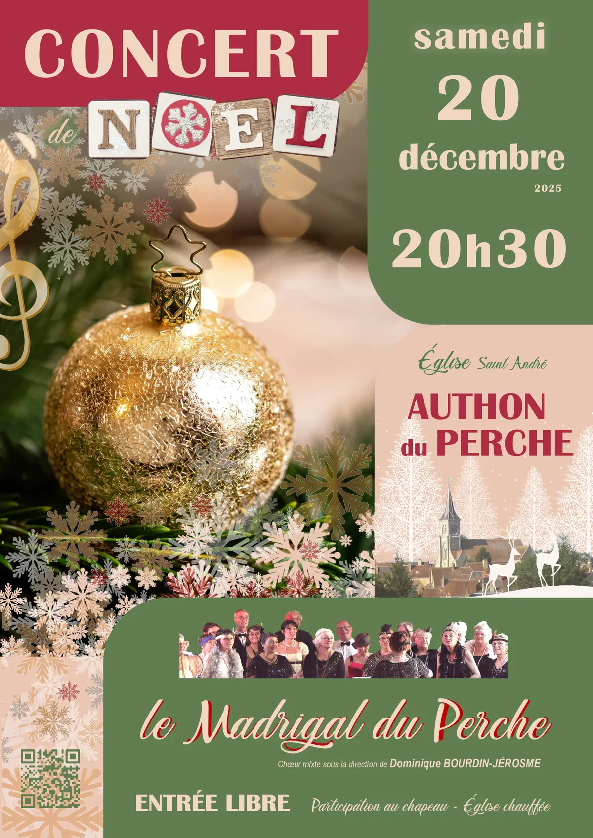 Concert de Noël en l'Église