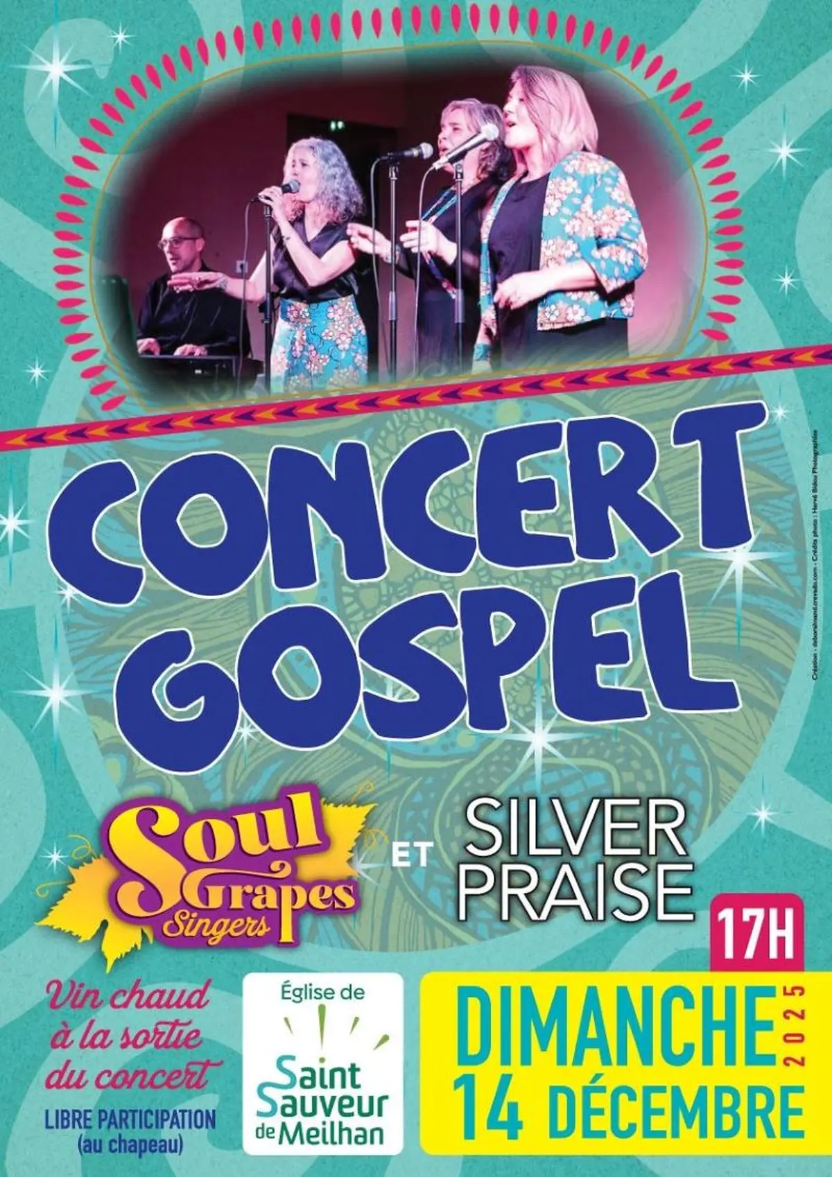 Concert de Noël Gospel à Saint Sauveur de Meilhan