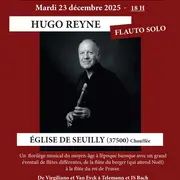 Concert de Noël : Hugo Reyne, Flauto Solo