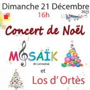 Concert de Noël : Mozaïk et Los d'Ortès