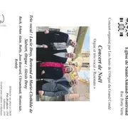 Concert de Noël Orgue et trio vocal Resonate