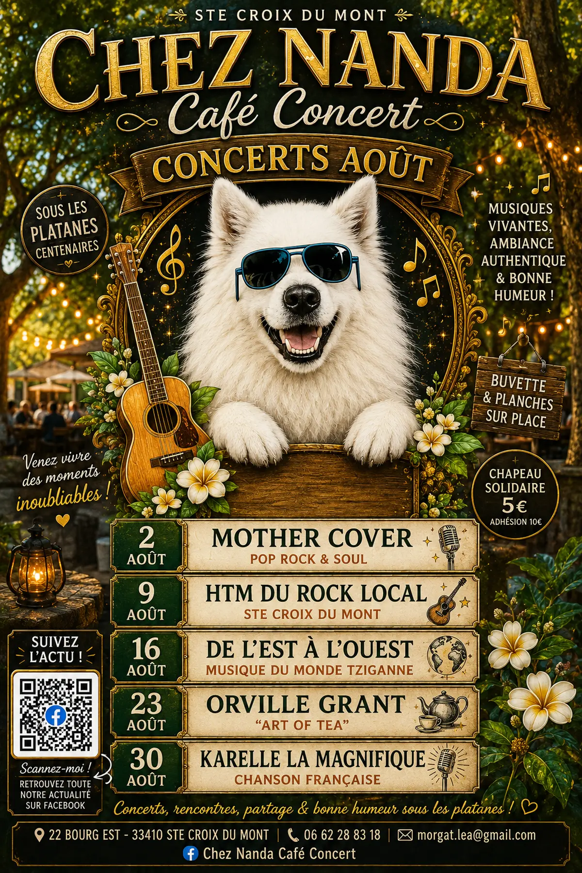 Concert de Orville Grant
