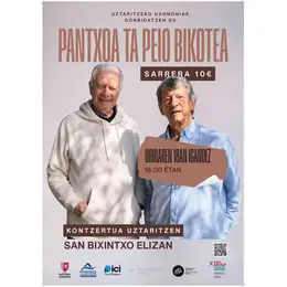 Concert de Pantxoa ta Peio Bikotea
