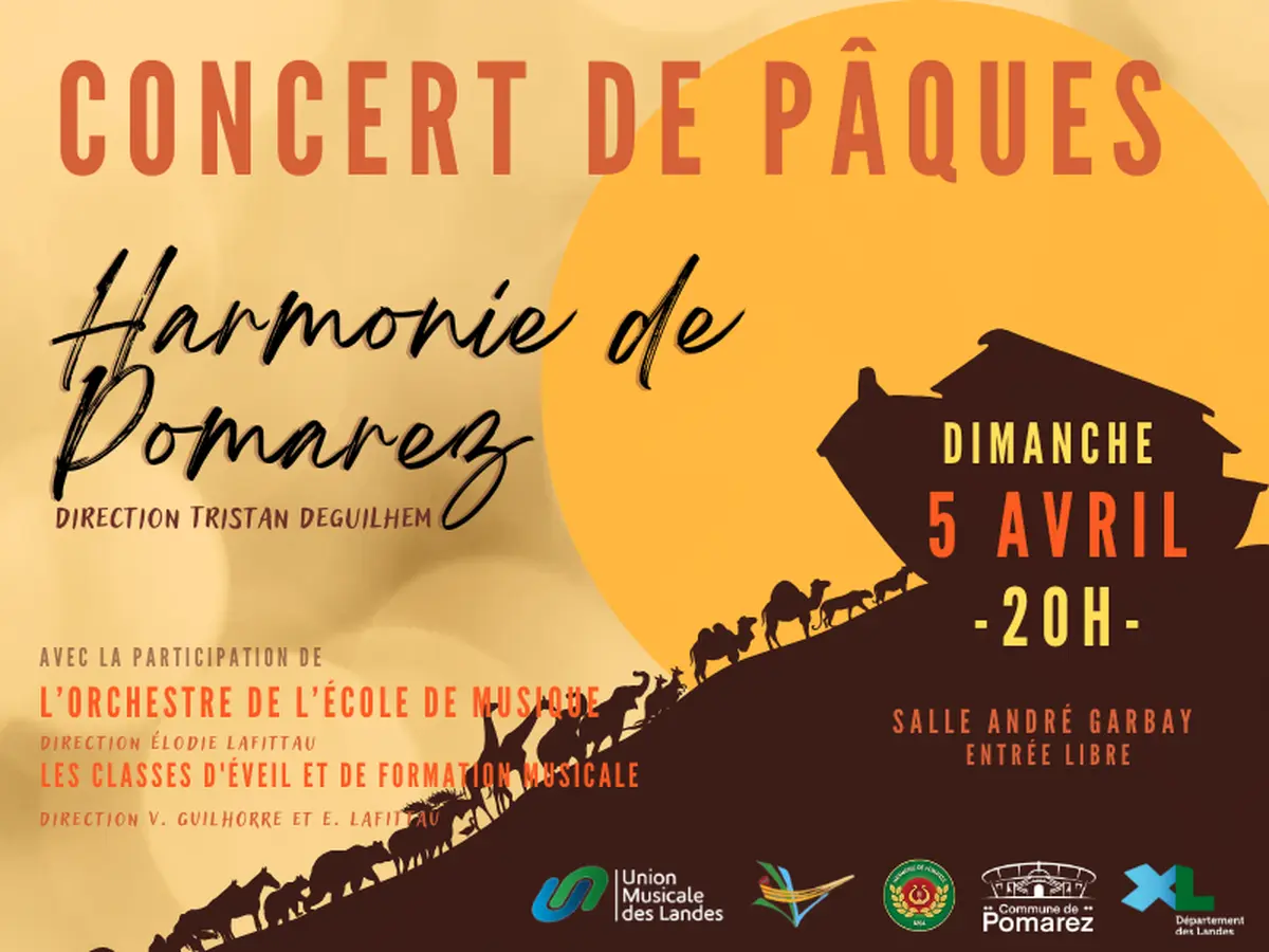 Concert de Pâques de l'harmonie de Pomarez