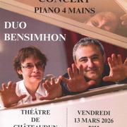 Concert de piano à 4 mains avec le duo Bensimhon