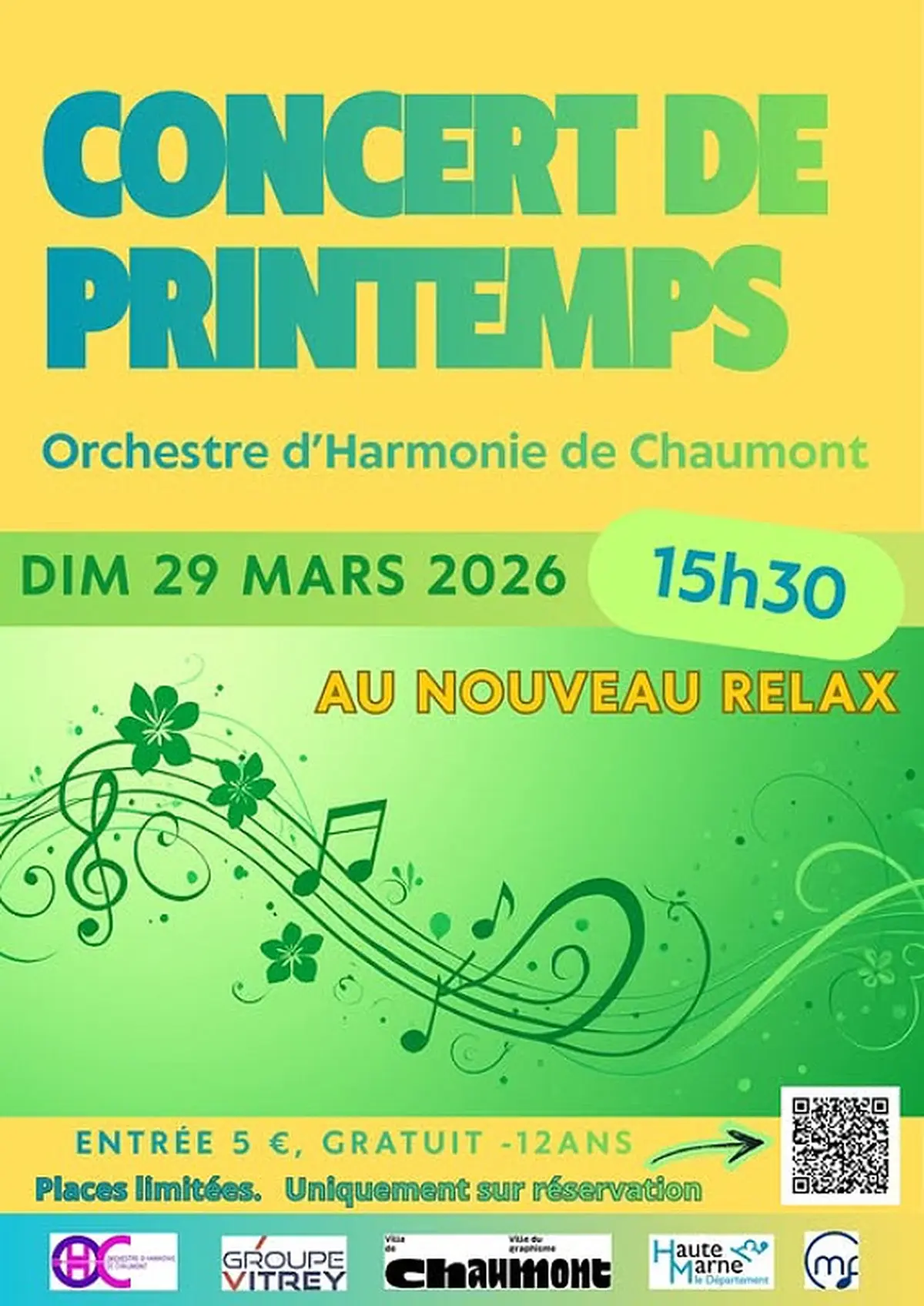 Concert de Printemps de l'harmonie de Chaumont