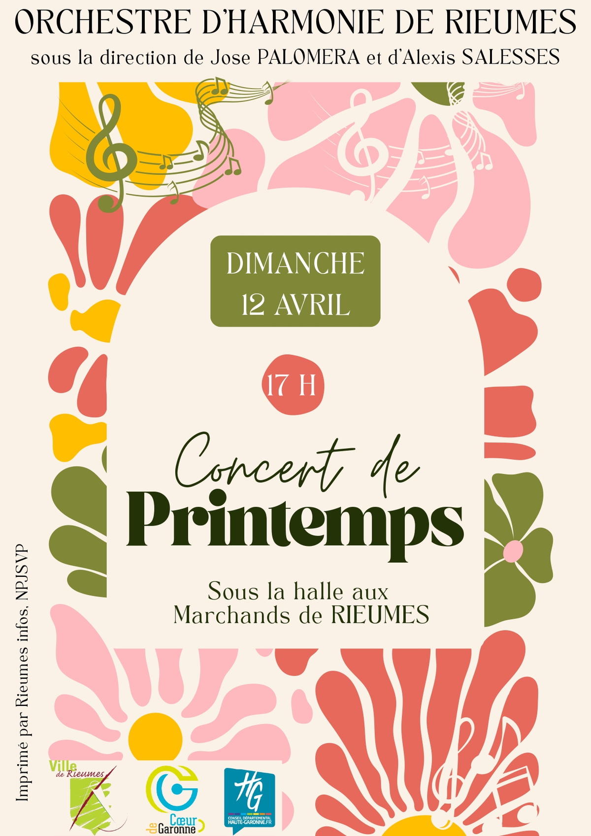Concert De Printemps De L’orchestre D’harmonie De Rieumes