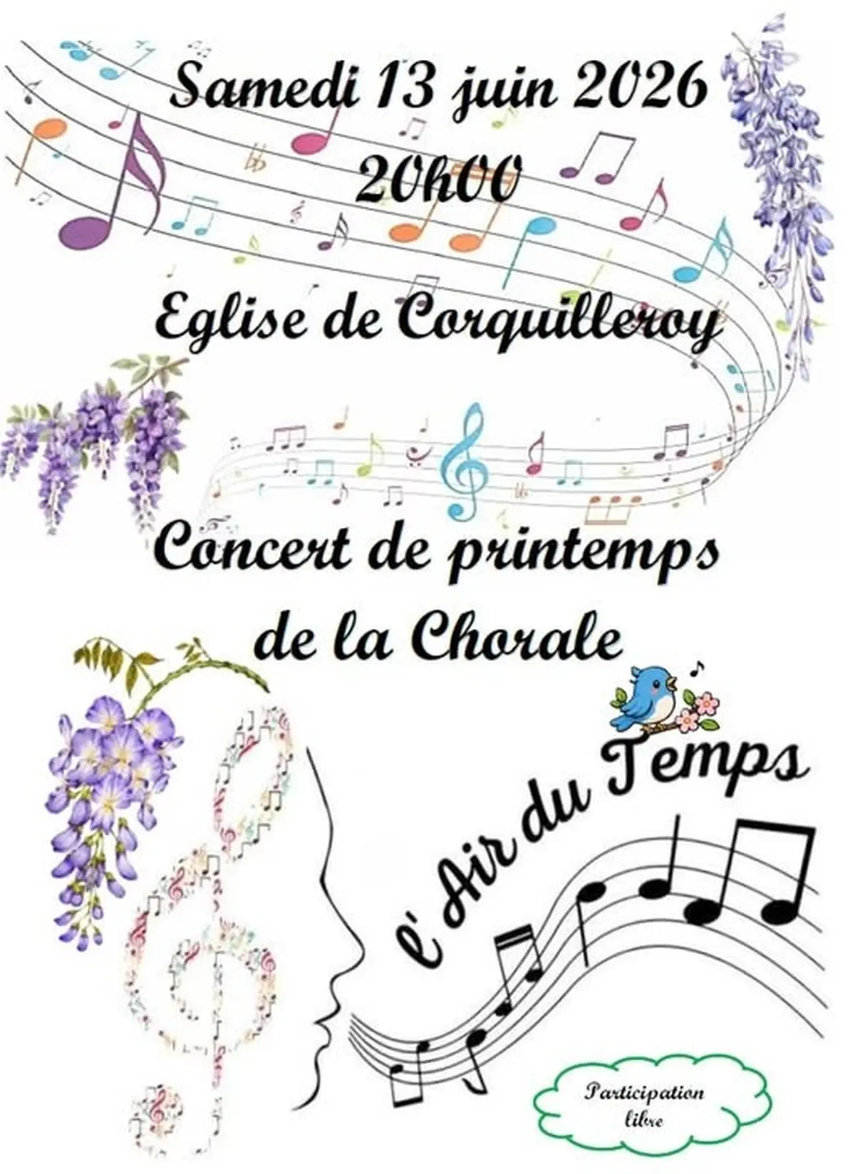 Concert de printemps de la Chorale