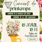 Concert de Printemps de la Musicale des Gaves